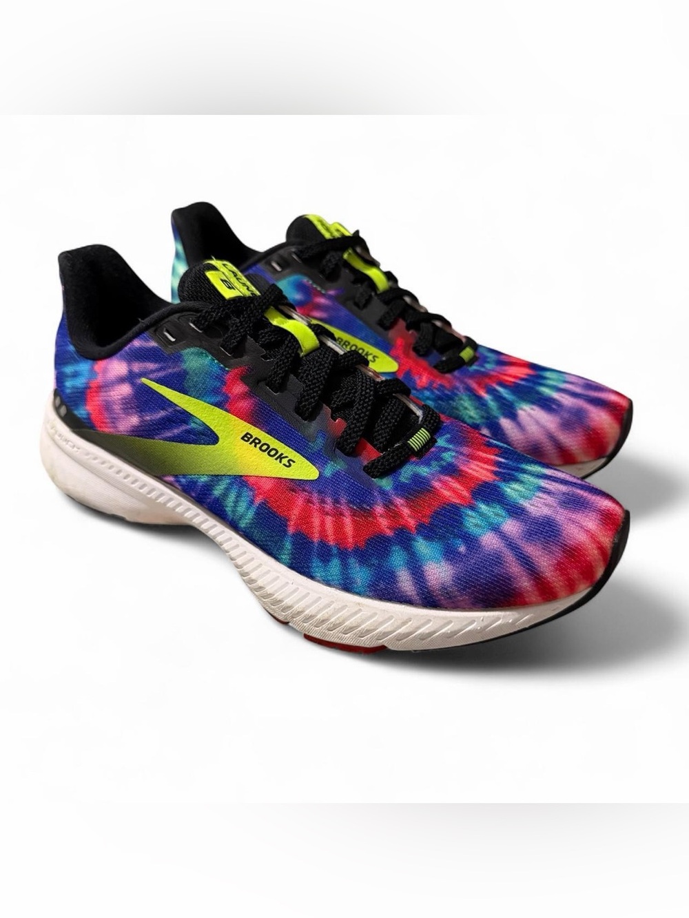 Women’s Brooks Launch 8 Tie Dye Running Shoes Size 7